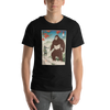 Samurai Hunts Sasquatch Japanese Ukiyo-e Unisex t-shirt -