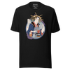 Geisha Barista Ukiyo-e Unisex t-shirt - Black / S