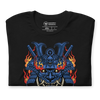 Samurai Mask with Fiery Eyes Ukiyo-e Unisex t-shirt