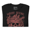 Dragon and Skull Japanese Ukiyo-e Unisex T-shirt -