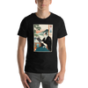 Samurai Reading Books Japanese Ukiyo-e Unisex t-shirt 2