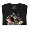 Samurai Drummer Japamese Ukiyo-e Unisex T-shirt 7