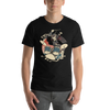 Samurai Drummer Japamese Ukiyo-e Unisex T-shirt 7