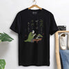 Samurai and Bonsai Japanese Ukiyo-e Unisex T-shirt 3 - Samurai Original