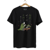 Samurai and Bonsai Japanese Ukiyo-e Unisex T-shirt 3 - Samurai Original