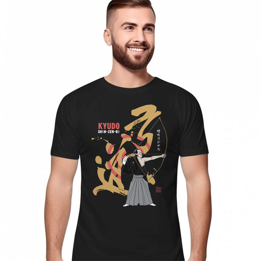 Samurai Kyudo Japanese Ukiyo-e Unisex T-shirt