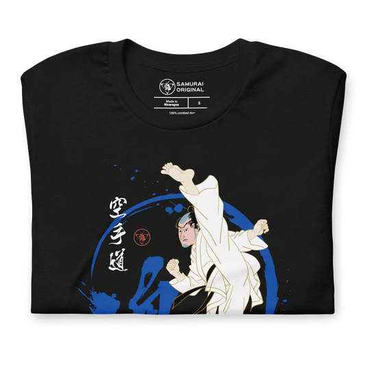 Samurai Karate Martial Japanese Ukiyo-e Unisex T-shirt 2