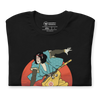 Samurai Play Bowling Ukiyo-e Unisex t-shirt