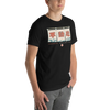 Fudoshin Japanese Kanji Calligraphy Unisex T-shirt -