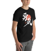 Courage Japanese Kanji Calligraphy Unisex T-shirt -