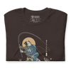 Samurai Fishing 4 Ukiyo-e Unisex T-Shirt - Samurai Original