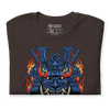 Samurai Mask with Fiery Eyes Ukiyo-e Unisex t-shirt