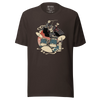 Samurai Drummer Japamese Ukiyo-e Unisex T-shirt 7