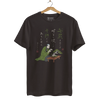 Samurai and Bonsai Japanese Ukiyo-e Unisex T-shirt 3 - Samurai Original