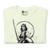 Female Samurai Sumi-e Japanese Ink Unisex T-shirt -