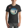 Samurai Kiteboarding Ukiyo-e Unisex T-shirt