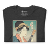 Geisha Ukulele Player String Instrument Japanese Ukiyo-e Unisex T-Shirt -