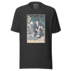 Jiu Jitsu Brazilian Martial Japanese Ukiyo-e Unisex T-Shirt 3 - Dark Grey Heather / S