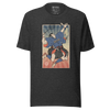 Samurai Badminton Player Sport Ukiyo-e Unisex T-Shirt - Samurai Original