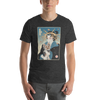 Geisha and Yorkshire Dog Japanese Ukiyo-e Unisex t-shirt -