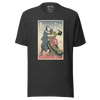 Samurai & Geisha Dancing Japanese Ukiyo-e Unisex T-Shirt - Samurai Original