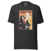 Happy Father's Day Japanese Ukiyo-e Unisex T-shirt - Dark Grey Heather / S