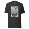 Samurai Fishing 3 Ukiyo-e Unisex T-Shirt - Samurai Original