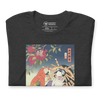 Geisha & Macaw Parrot Bird Japanese Ukiyo-e Unisex T-Shirt -