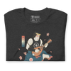 Samurai Play Mandolin Music Ukiyo-e Unisex T-shirt