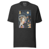 Halloween Geisha Zombies Japanese Ukiyo-e Unisex T-Shirt - Dark Grey Heather / S