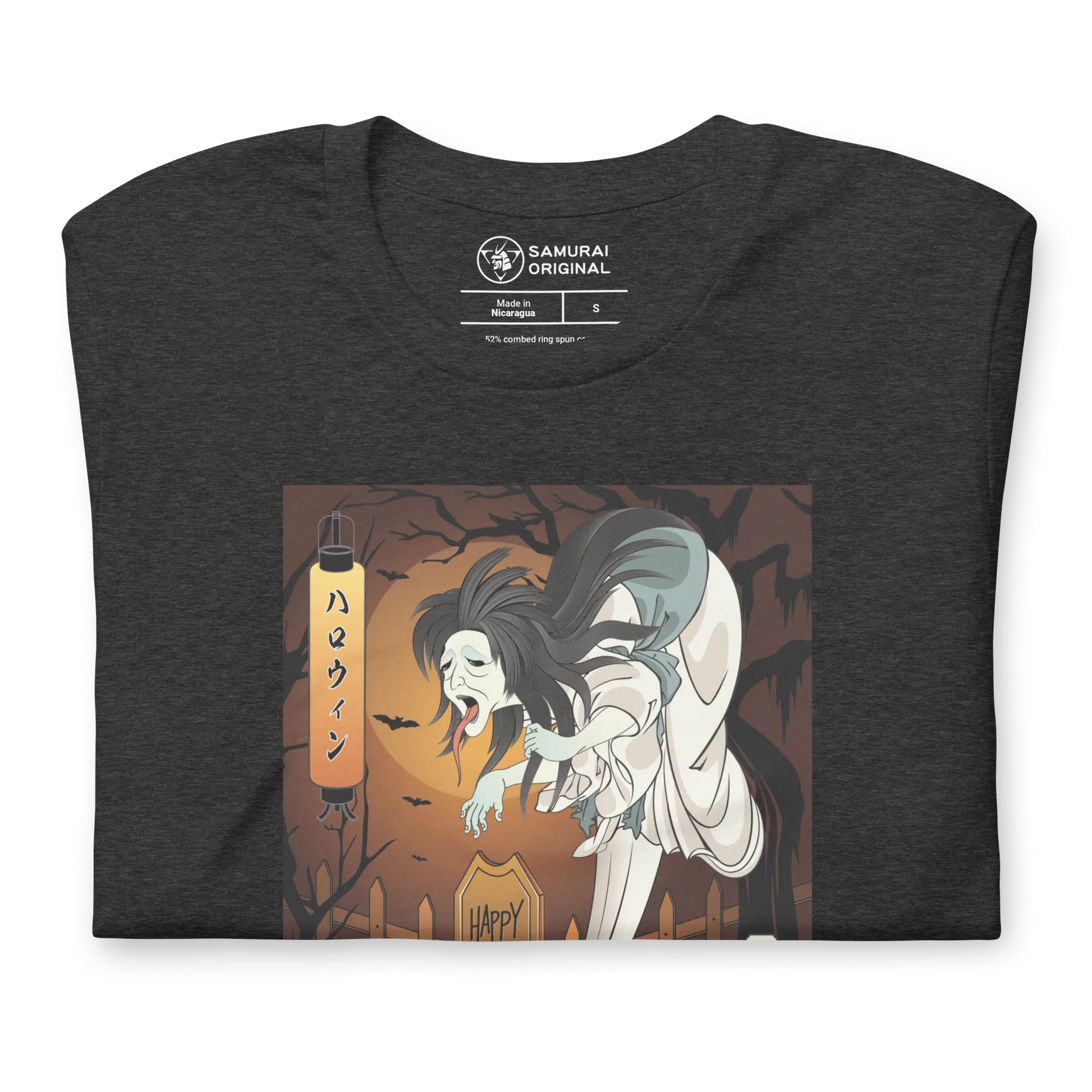 Halloween Horror Ghost Japanese Ukiyo-e Unisex T-Shirt -