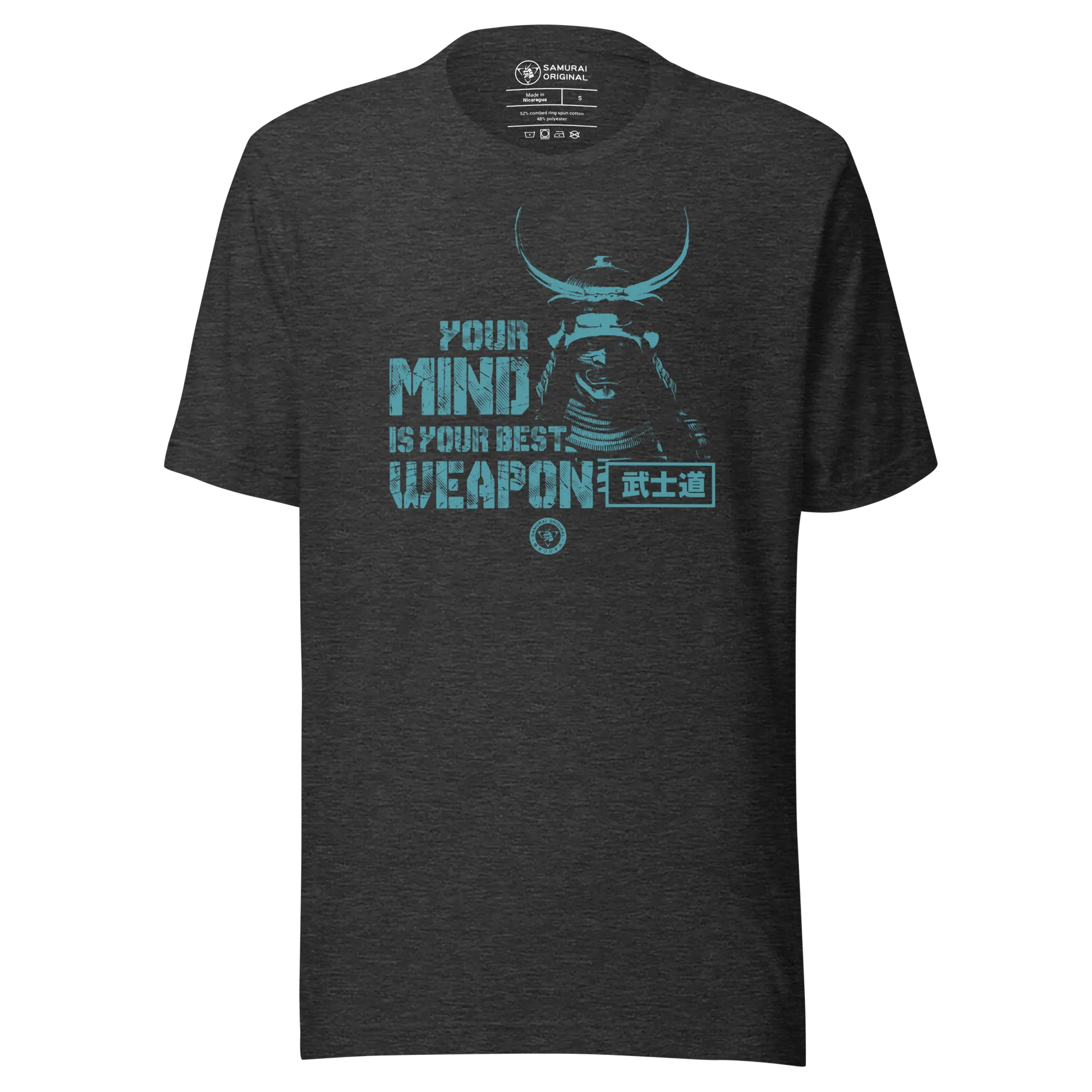 Samurai Your Mind Is Your Best Weapon Motivational Quote Japanese Unisex T-Shirt - Samurai Original