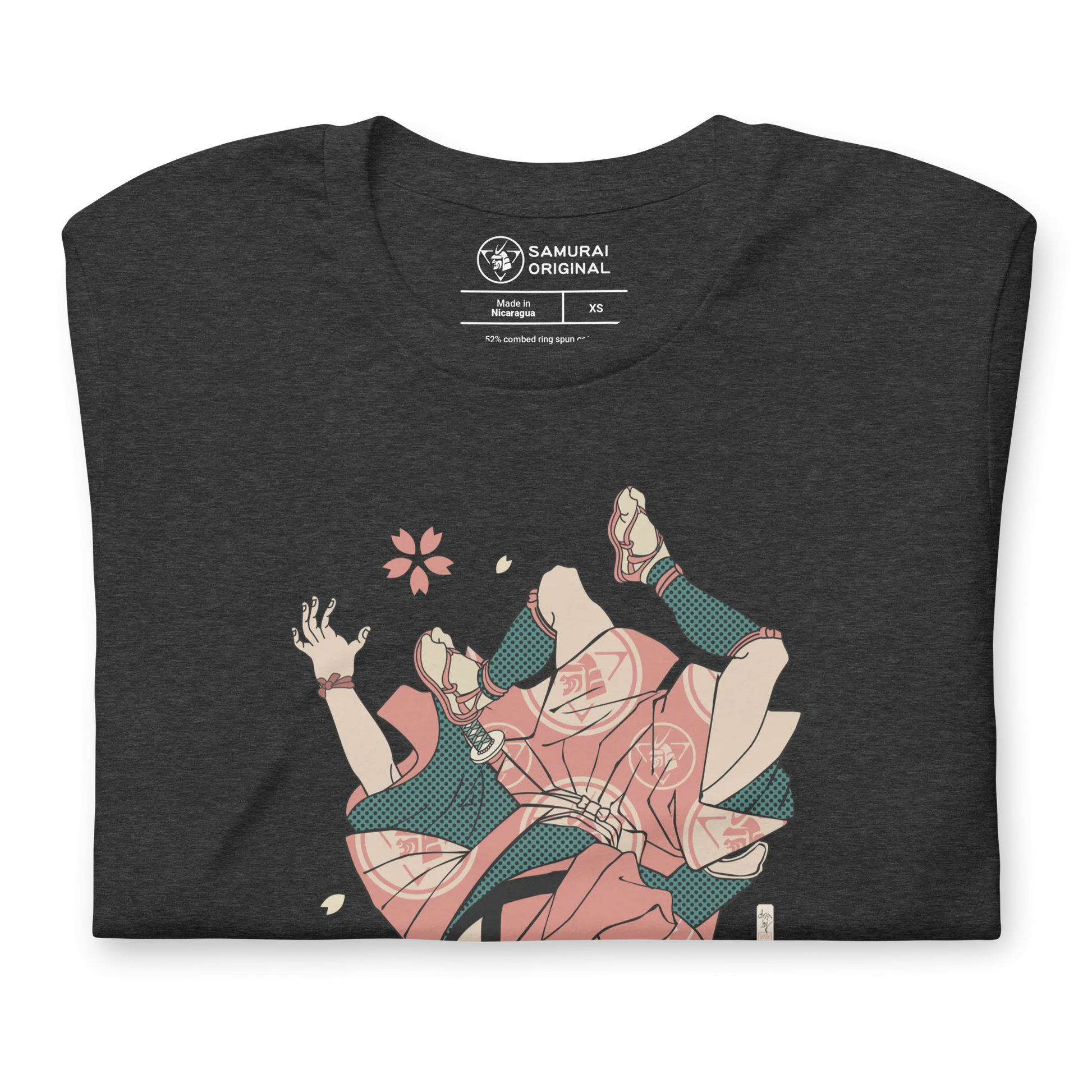 Samurai Hip Hop Dance Ukiyo-e Funny Unisex T-Shirt -