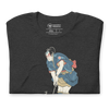 Samurai Golf Player Ukiyo-e 2 Unisex t-shirt -