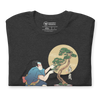 Samurai and Bonsai Tree Japanese Ukiyo-e Unisex T-Shirt 2 - Samurai Original