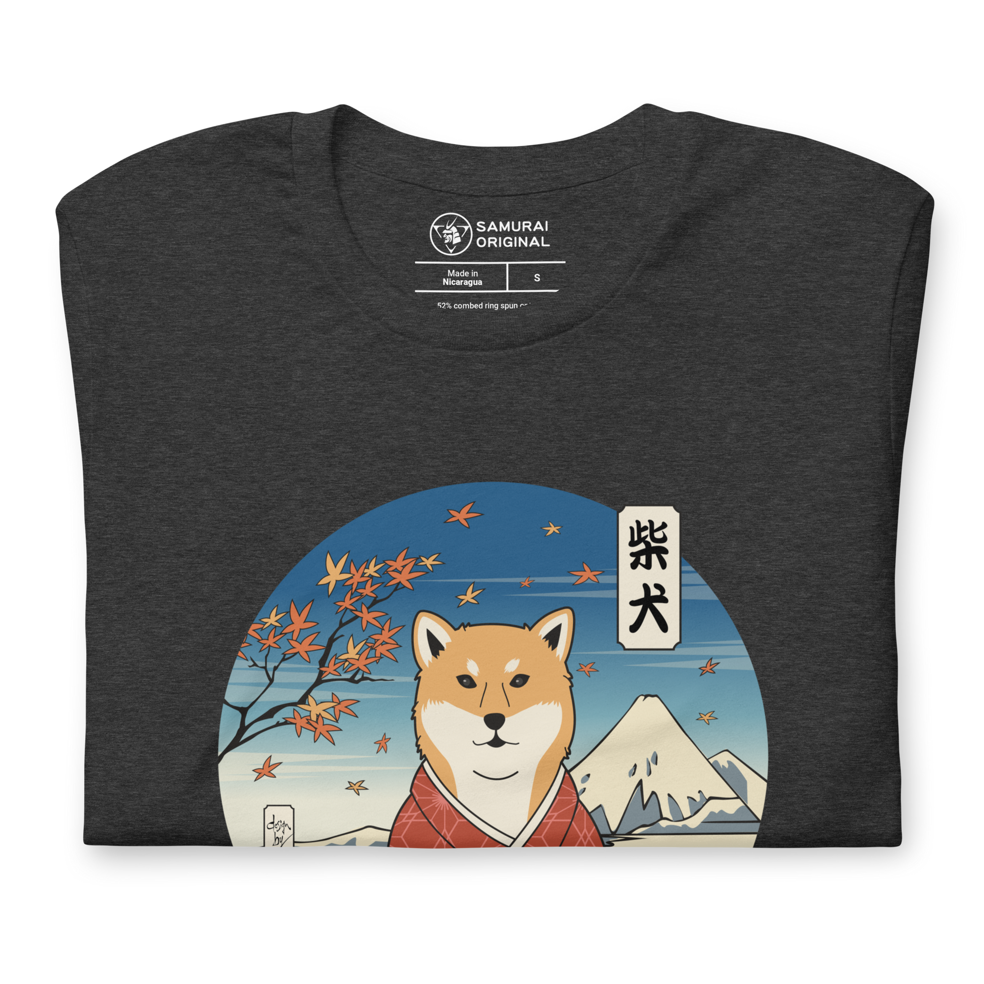 Dog Shiba Inu Funny Japanese Ukiyo-e Unisex T-Shirt -