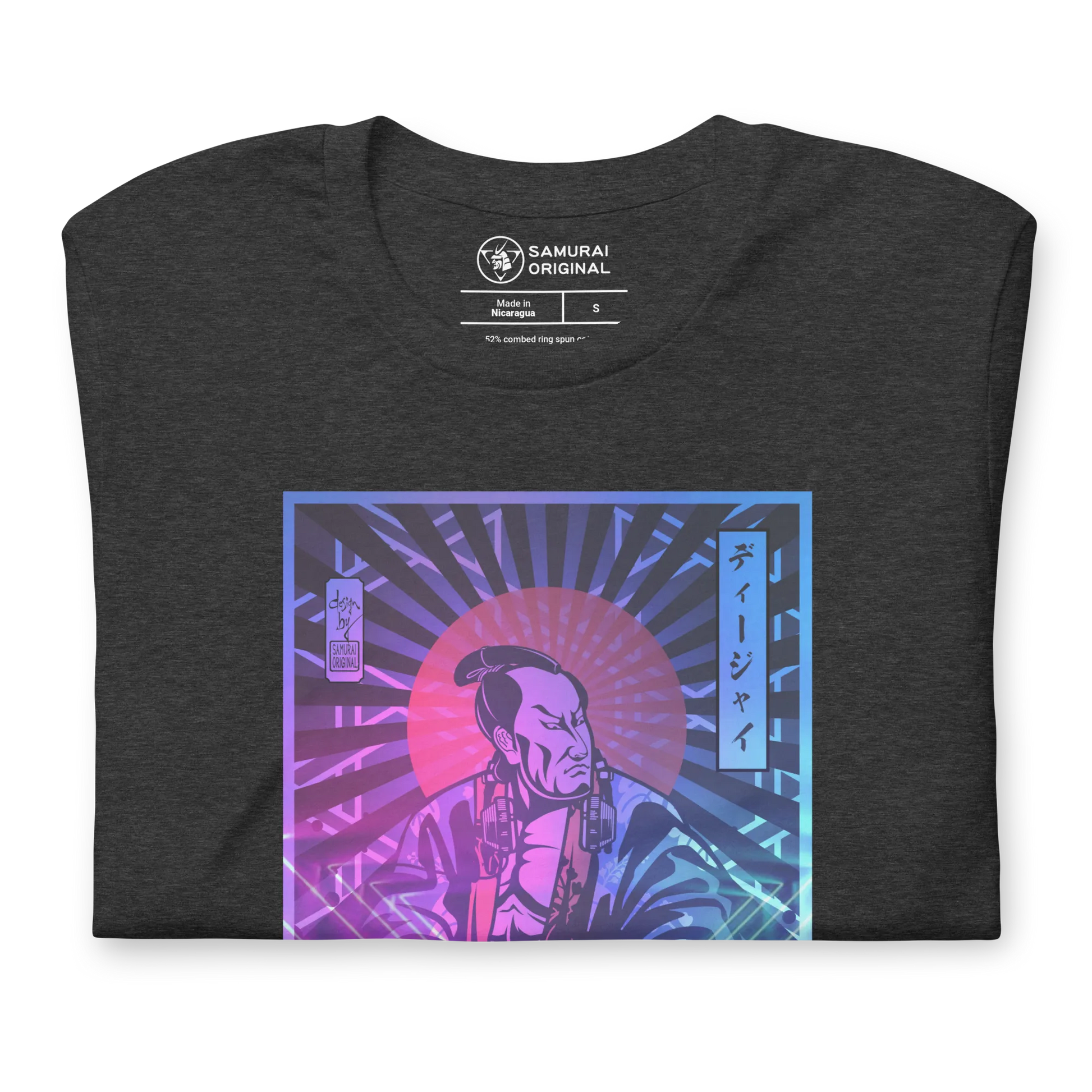 Samurai DJ 5 Turntable Music Ukiyo-e Unisex T-Shirt - Samurai Original