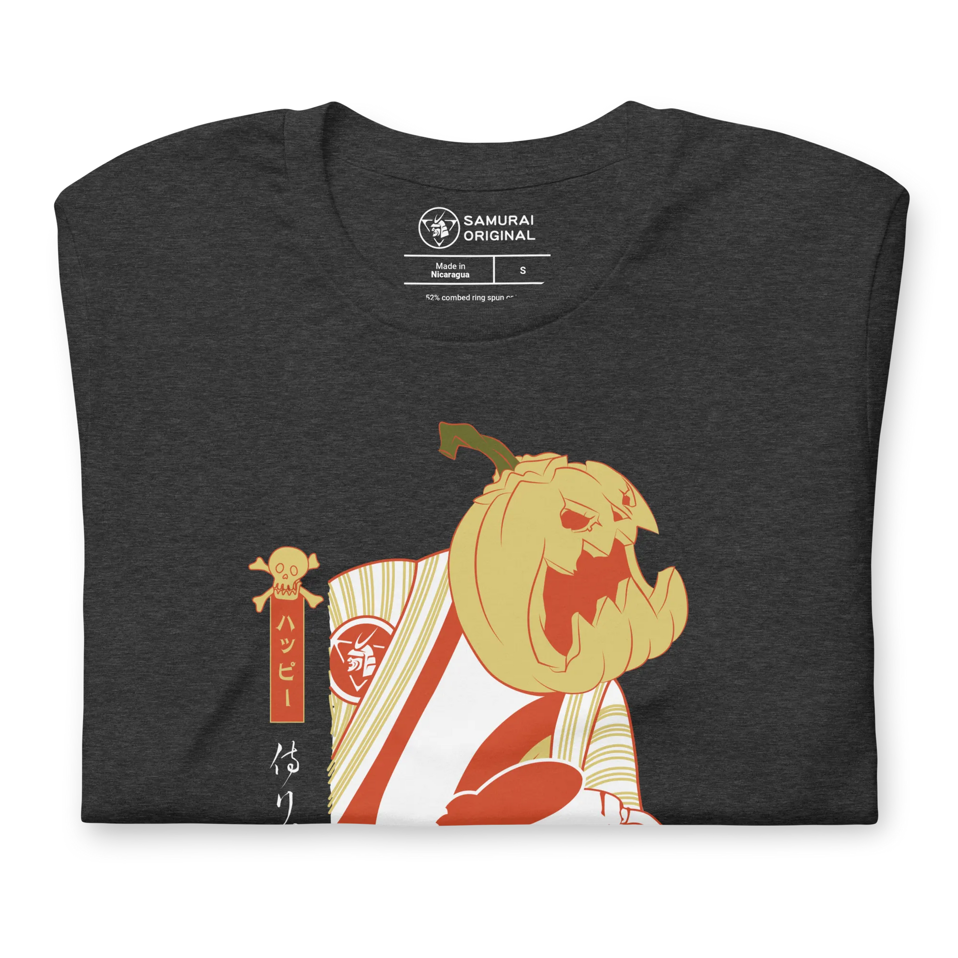 Halloween Pumpkin Japanese Ukiyo-e Unisex T-shirt -