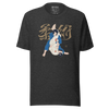 Jiu Jitsu Brazilian Martial Japanese Ukiyo-e Unisex T-shirt 4 - Dark Grey Heather / S