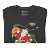 Santa Rides Dragon Japanese Ukiyo-e Unisex T-shirt