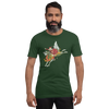 Santa Riding Kirin Unisex T-shirt