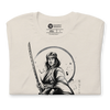 Female Samurai Sumi-e Japanese Ink Unisex T-shirt -