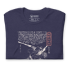 Samurai Miyamoto Musashi 3 Ronin Ukiyo-e Unisex T-Shirt