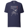 Samurai Miyamoto Musashi 3 Ronin Ukiyo-e Unisex T-Shirt