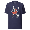 Samurai Rock and Roll Ukiyo-e Unisex T-shirt