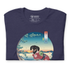 Dachshund Dog Funny Japanese Ukiyo-e Unisex T-shirt -