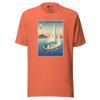 Samurai Sailor Sailboat Ukiyo-e Unisex T-shirt