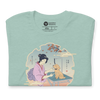 Geisha Groomer Japanese Ukiyo-e Unisex T-shirt -