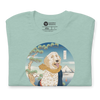 Golden Doodle Dog Funny Japanese Ukiyo-e Unisex T-shirt 2 -