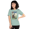 Geisha Gardening Japanese Ukiyo-e Unisex T-shirt -